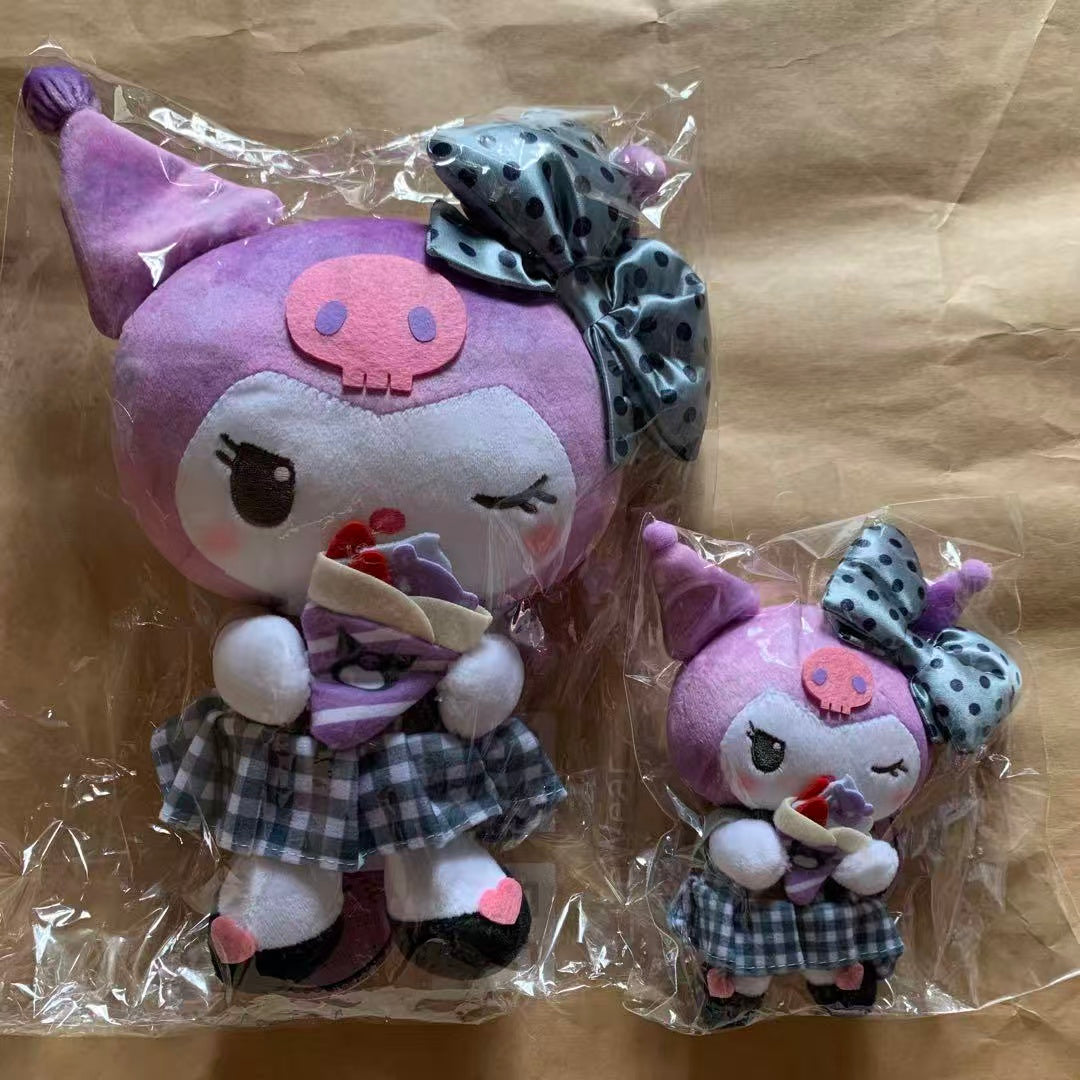 Sanrio｜Kthings Kuromi Cherry Lolita Plush Dolls/Plush Toy｜200mm x 110mm x 80mm approx.