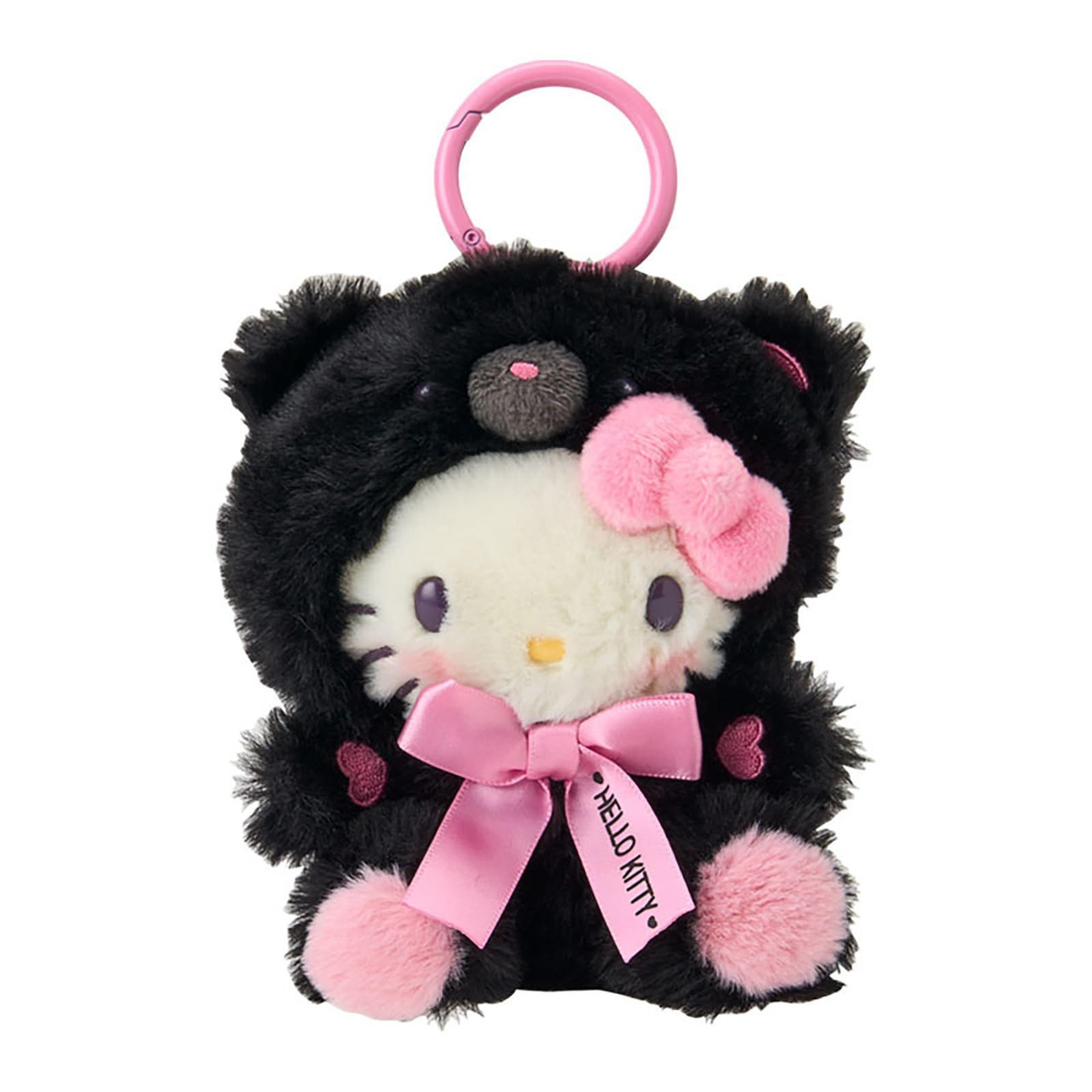 Sanrio｜Black Animals Mascot Holder /Plush Keychain｜W15×D7×H14.5cm approx.
