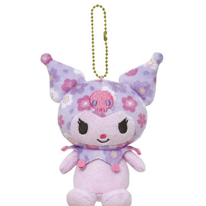Sanrio｜Characters Ball Chain Mascot Holder /Plush Keychain｜10.5 x 8.0 x 6.0cm approx.