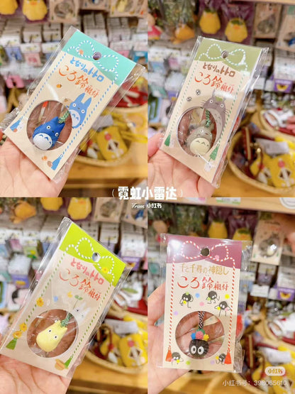 My neighbor totoro｜Tiny Charm Face-shaped Bell Netsuk｜120×65×20mm approx.