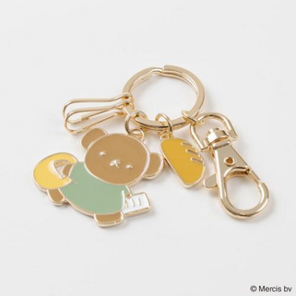 Miffy｜Metal Keychain/Keyring｜38×108×2mm approx.