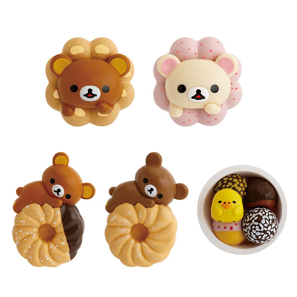 Rilakkuma｜Mister Donut Mini Magnet mystery bag/blind box/All 5 types｜1pcs