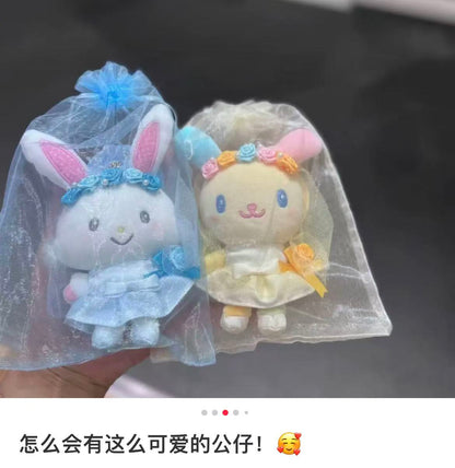 Sanrio｜Romantic Memories Mascot Holder /Plush Keychain