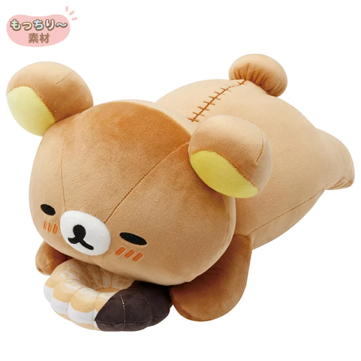 Rilakkuma｜Mister Donut Makumaku cushion pillow Plush Dolls/Plush Toy｜160×185×320mm approx.