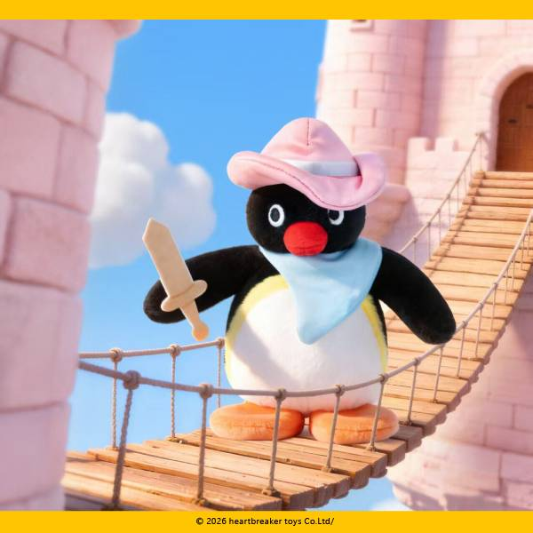 Pingu Fairy Tale Adventure Series Plush Keychain Blind Box
