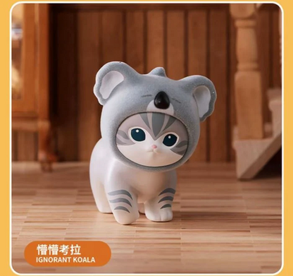 Mofusand Furry Party Series Flocking Figure Toy Blind Box