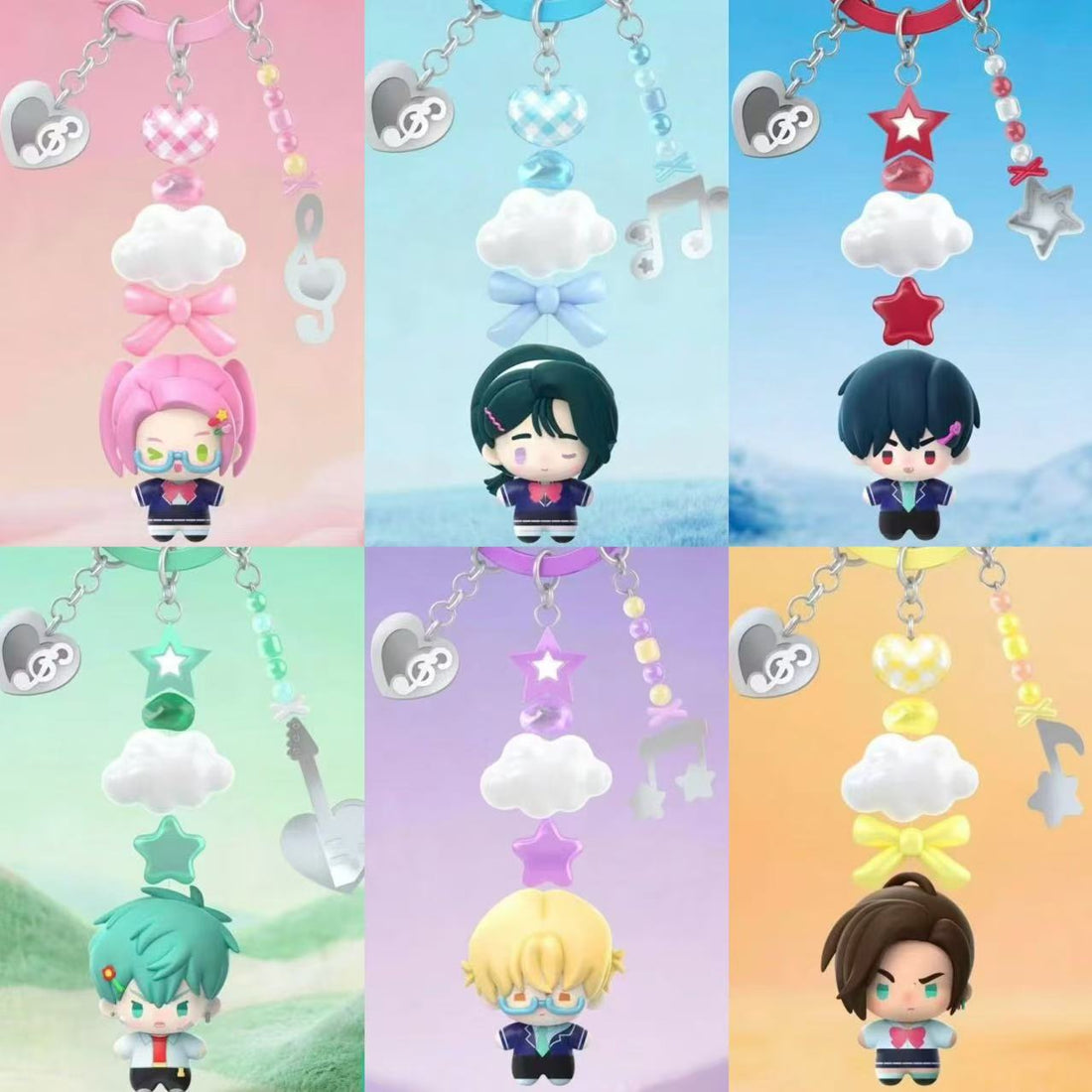 Alien Stage｜Anakt Arts High School (AAHS) Mini Keychain mystery bag/blind box/All 6 types｜1pc