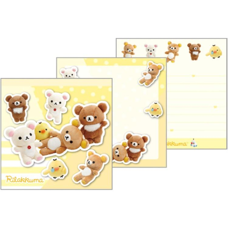 Rilakkuma｜ Memo Plushie Photo Series Vol. 2 Memo Pad Mini Memo Square mystery bag/blind box/All 24 types｜1pc（副本）
