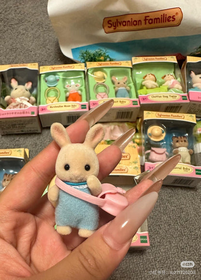SylvanianFamilies｜Milk Rabbit Baby Doll-5413