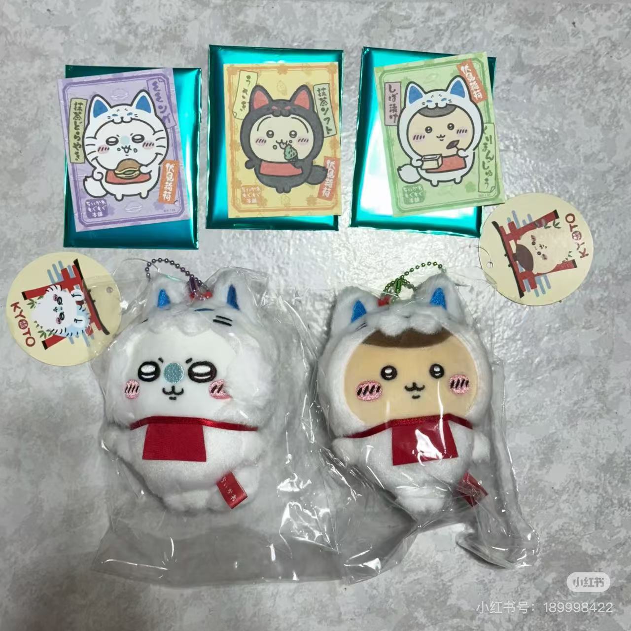 Chiikawa｜Kyoto Fushimi Inari Limited stickers mystery bag/blind box/All 8 types｜1pcs