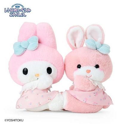 Sanrio｜Hello Kitty Yoshitoku Retro Plush Collection Plush Set｜27.0 x 19.0 x 10.8cm approx.