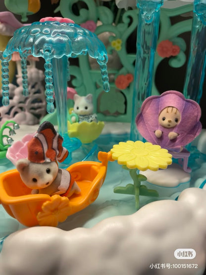 【limit 1】SylvanianFamilies｜ Baby Dreamy Marine Small Baby White Rabbit Calico Critters mystery bag/mystery packs/blind box/blind bag/all 6 tayes｜1pcs