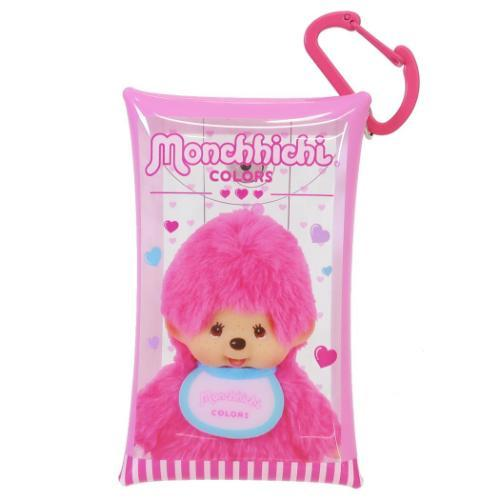 Monchhichi｜Colors Clear Multi Case with Carabiner｜65×115mm approx.