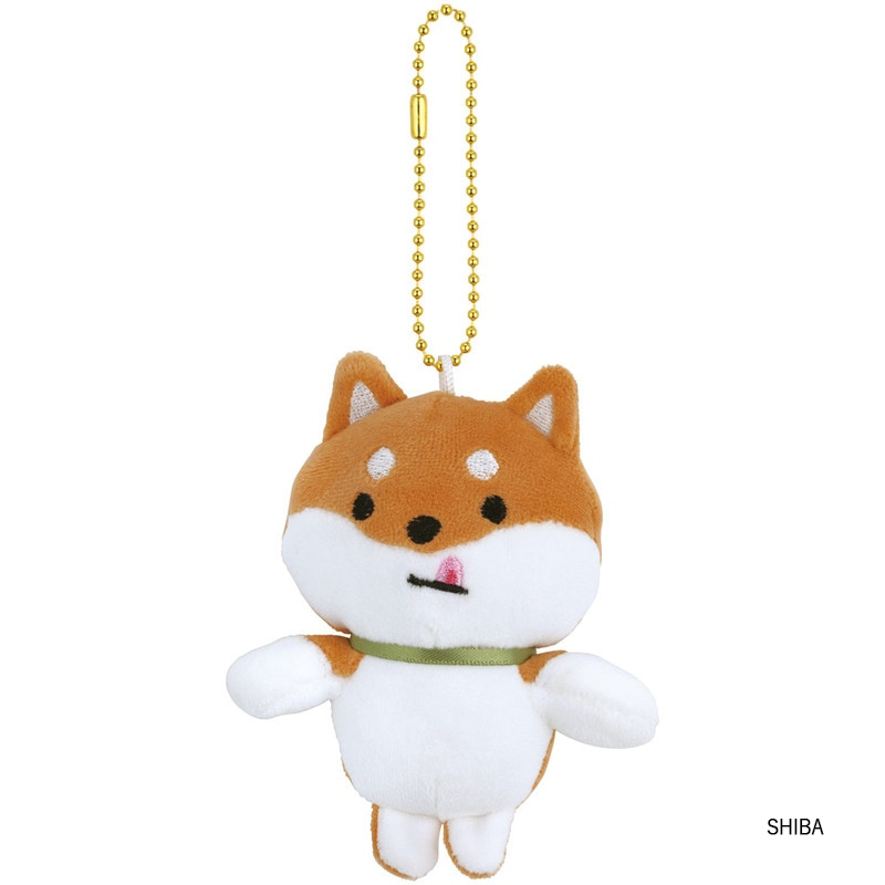 Skater | Animal puppy collection Mascot Holder / Plush Keychain | 80×45×165mm approx.