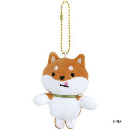 Skater | Animal puppy collection Mascot Holder / Plush Keychain | 80×45×165mm approx.