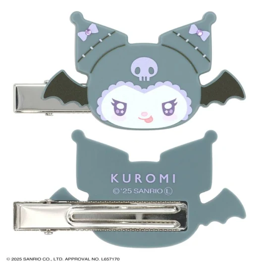 Sanrio｜Angel and Little Devil Acrylic Hair Clip｜85×29mm approx.