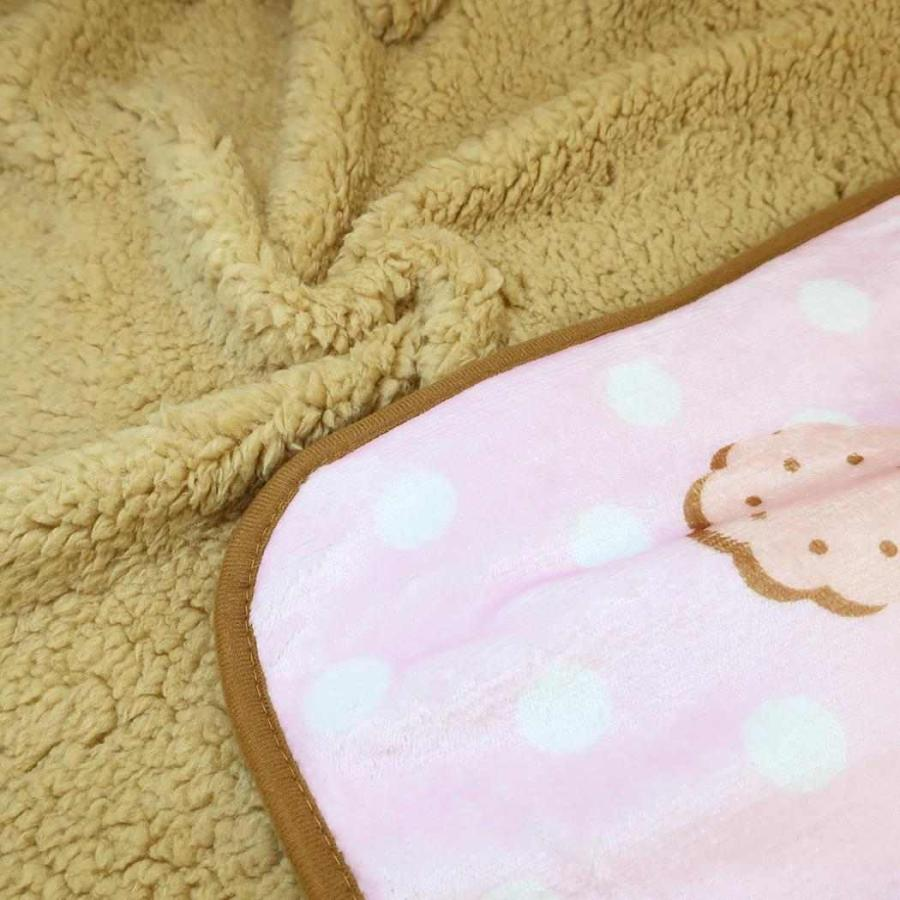 Sanrio｜Throw with Buttons Fluffy Blanket｜100 x 70cm approx.