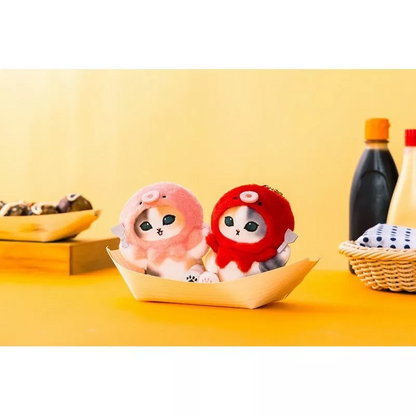 Mofusand｜Tako Nyan Octopus Cat Mascot Holder /Plush Keychain｜H110×W80×D90mm approx.