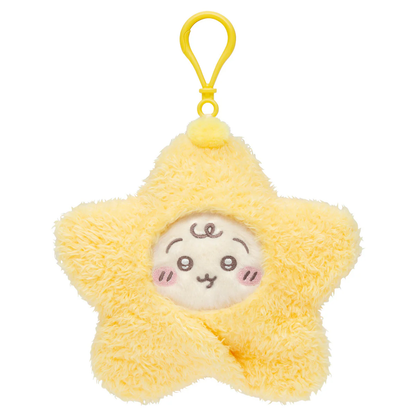 chiikawa｜Baby Usagi Wrapped in a Star Mascot Holder /Plush Keychain｜145×145×55mm approx.