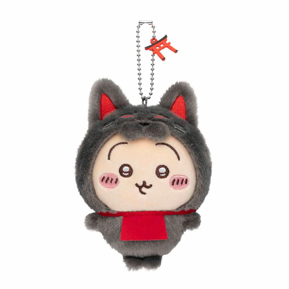 Chiikawa｜Fushimi Inari Mascot Holder /Plush Keychain｜H140 x W85 x D70mm approx.