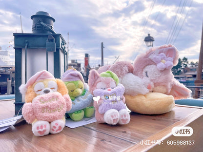 Disney｜Sweet Dreams甜梦限定坐姿毛绒公仔挂件/雪莉玫/达菲/星黛露