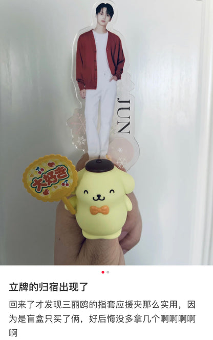 Sanrio｜Enjoy Idol  Characters  Secret Paper Clip Mascot mystery bag/mystery packs/blind box/blind bag all 10 types｜1pcs