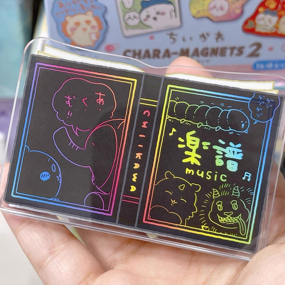 【new】Chiikawa 吉伊卡哇｜Mitamemo亚克力书夹盲盒全8种｜1枚入