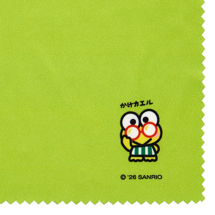 Sanrio｜Everyday Kero Kero Keroppi Frog Glasses Case with Cloth｜15.4×6.5×3.5cm approx.