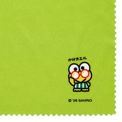 Sanrio｜Everyday Kero Kero Keroppi Frog Glasses Case with Cloth｜15.4×6.5×3.5cm approx.