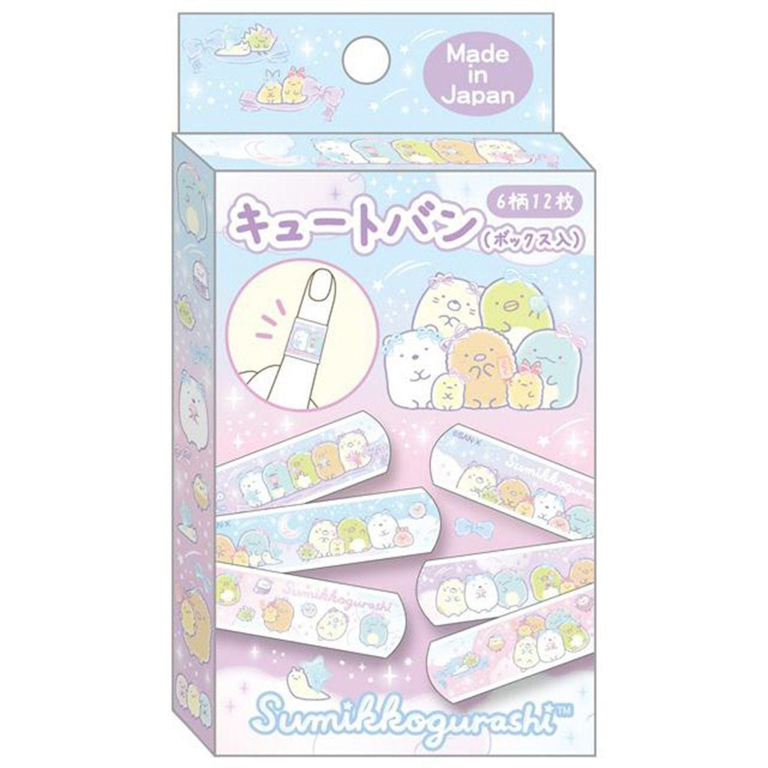 Sumikko gurashi｜Adhesive Bandage｜12 sheets