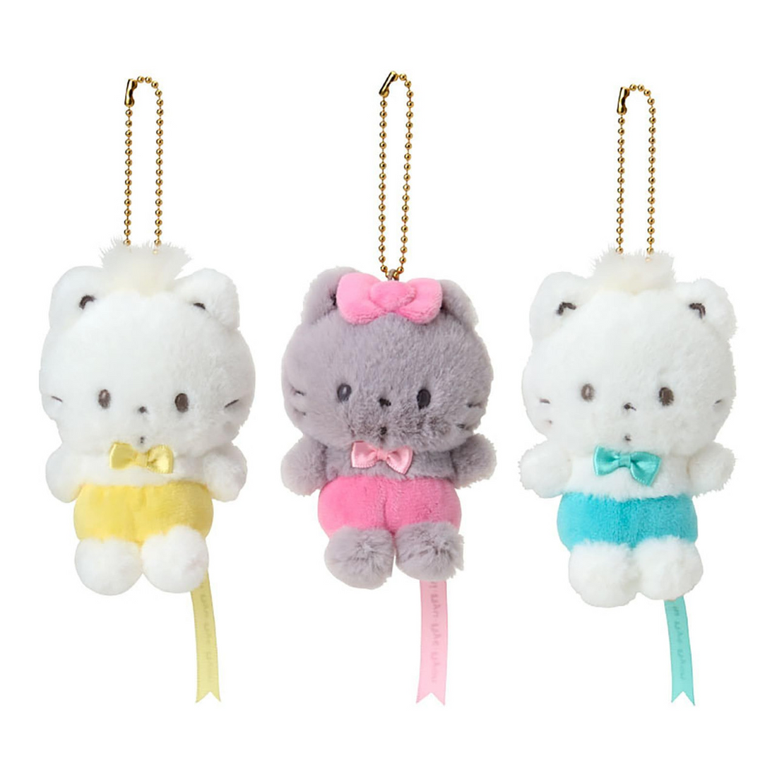 Sanrio｜Cat Club Mascot Holder /Plush Keychain｜17.7 x 17.4 x 8.5cm approx.