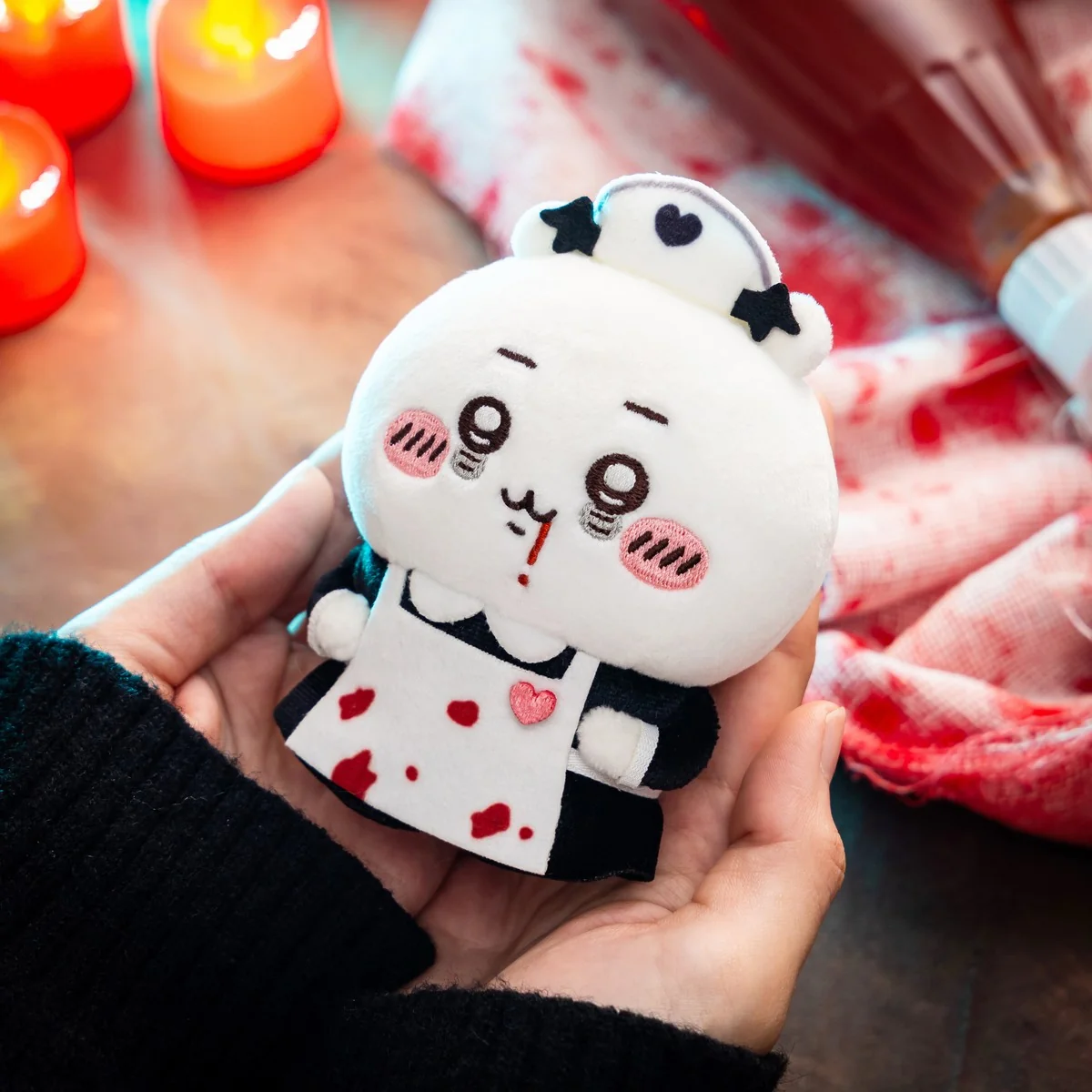 chiikawa｜2026 Halloween Cosplay Series Mascot Holder /Plush Keychain｜H110×W80×D55mm approx.