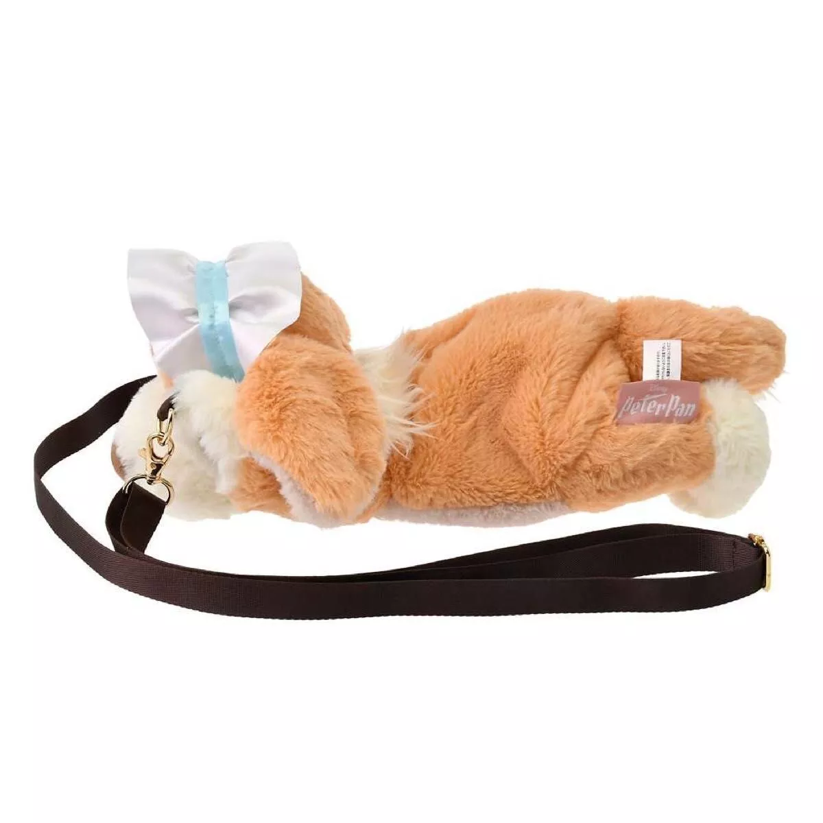 Disney迪士尼｜2024 Nana Multi Pochette FEEL LIKE PETER PAN东迪彼得潘保姆狗娜娜软萌毛茸茸玩偶斜挎包/收纳包｜约H36×W26×D15cm