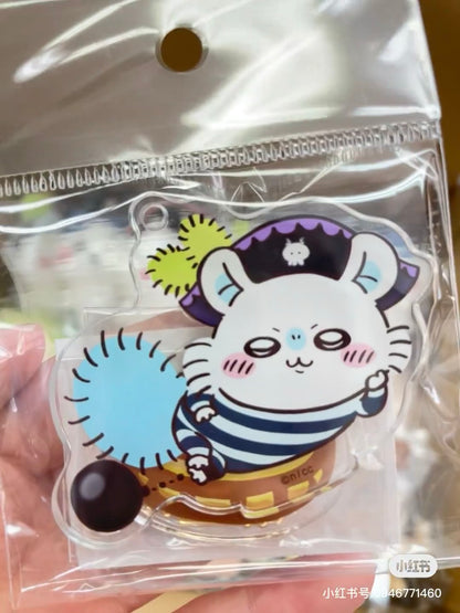 Chiikawa 吉伊卡哇｜台场冒险王系列海盗立牌钥匙扣