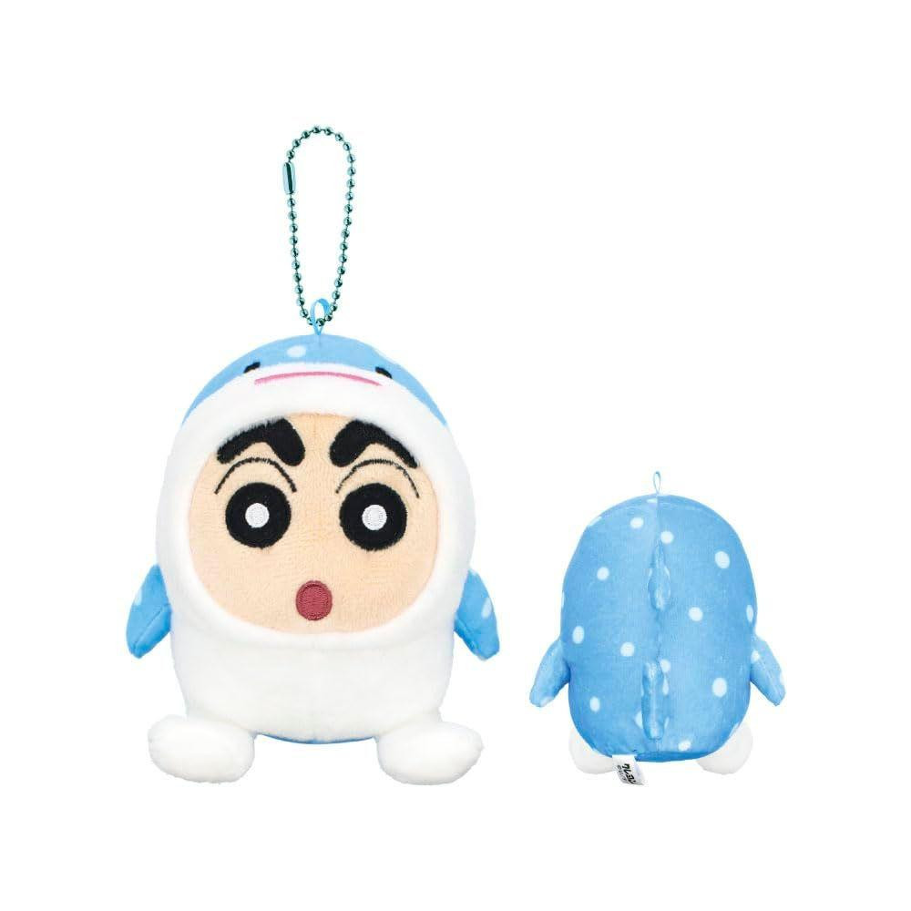 Crayon shin-chan｜Aquarium Mascot Holder /Plush Keychain｜8.5 x 12.5 x 12.2cm approx.