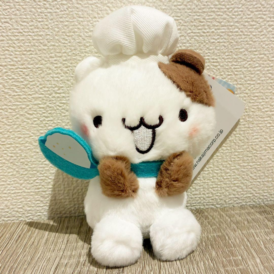 【limit 1】Sanrio｜Pompompurin 30th Anniversary POP UP Sweets Party Chef Mascot Holder /Plush Keychain