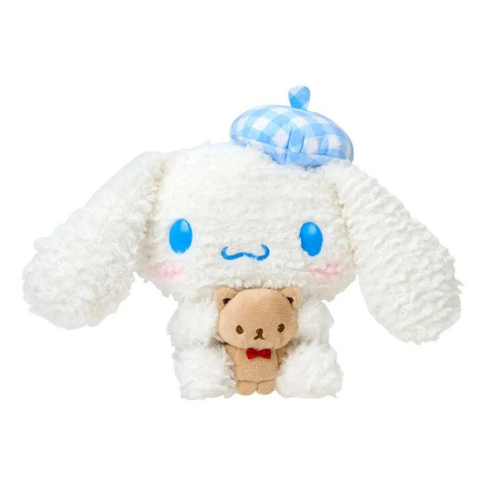 Sanrio｜Cinnamoroll with the Bear Plush Dolls/Plush Toy｜28.5×13.8×18.5cm approx.