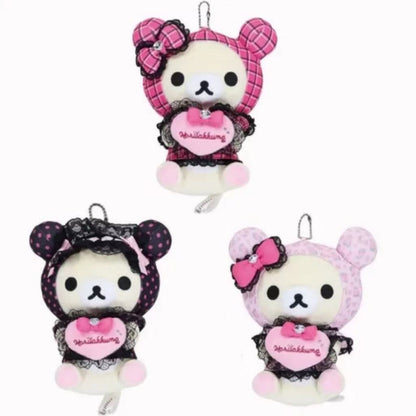 Rilakkuma｜spinns Korilakkuma Mascot Holder /Plush Keychain