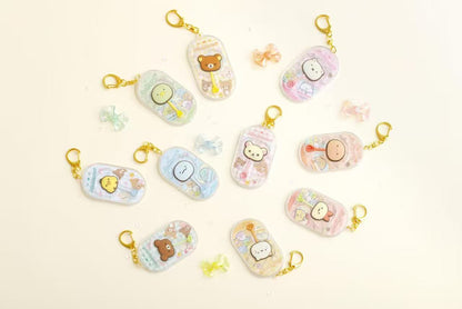Sumikko gurashi｜Dreaming Idol Chocolate Style Acrylic Keychain/Keyring｜80×44×7mm approx.