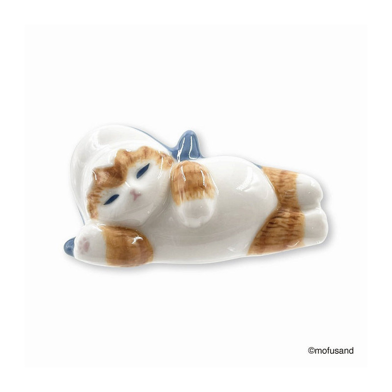 Mofusand｜Porcelain Chopstick Rest｜28×55×33mm approx.