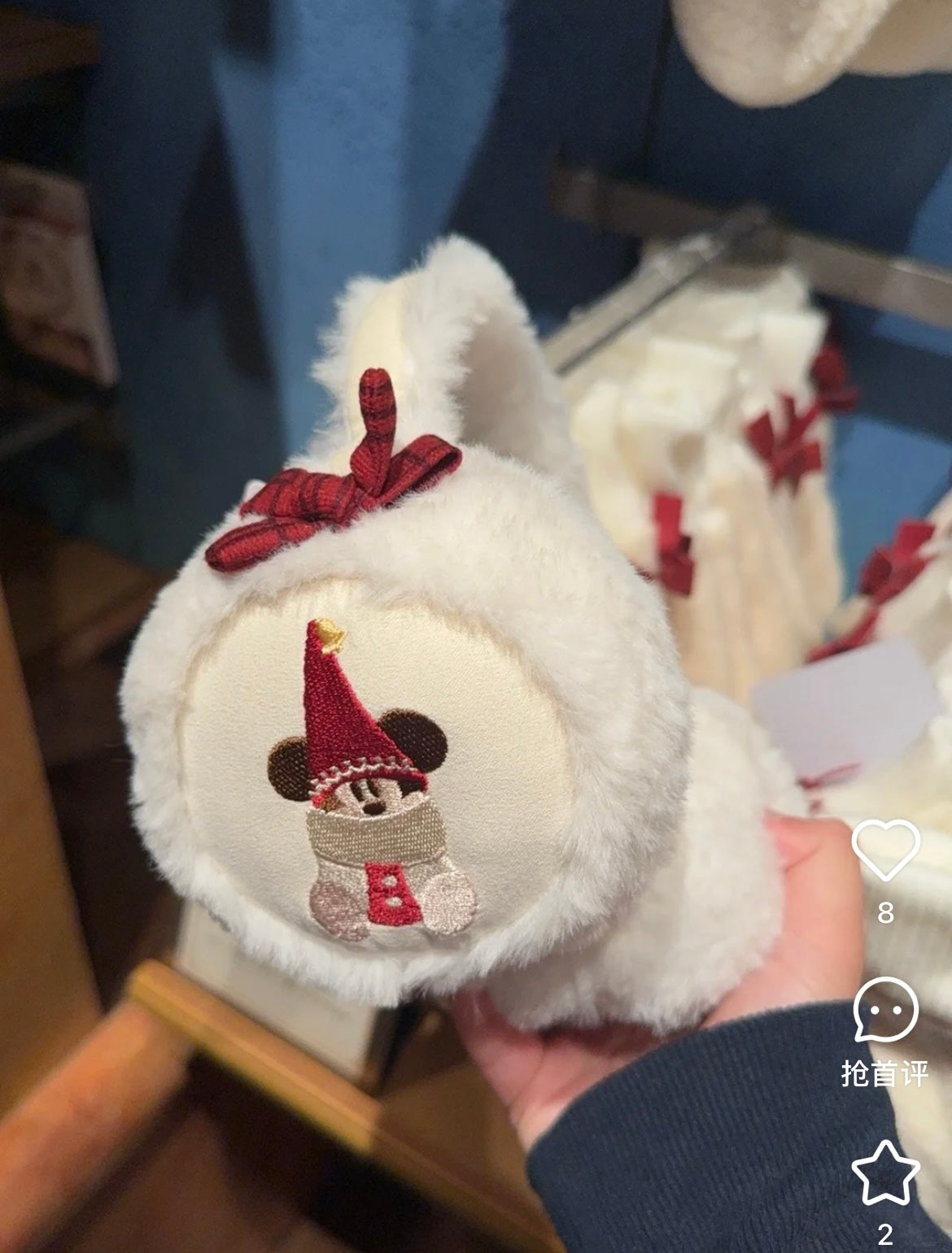 Disney｜2025 Christmas Mickey earmuffs