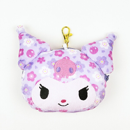 Sanrio｜Goods Series Face Pass Case/ Pouch｜11.2cm x 13.3cm x 4cm approx.