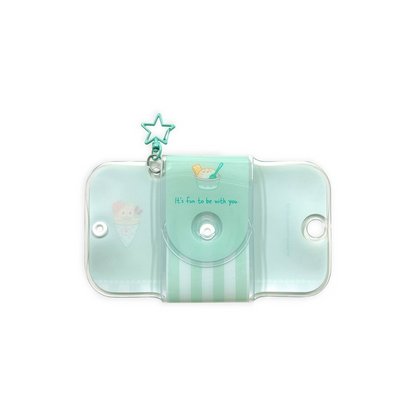 Pokemon｜pokepeace甜点系列PVC卡包/痛包/照片包｜约10 x 6.5 x 2 cm