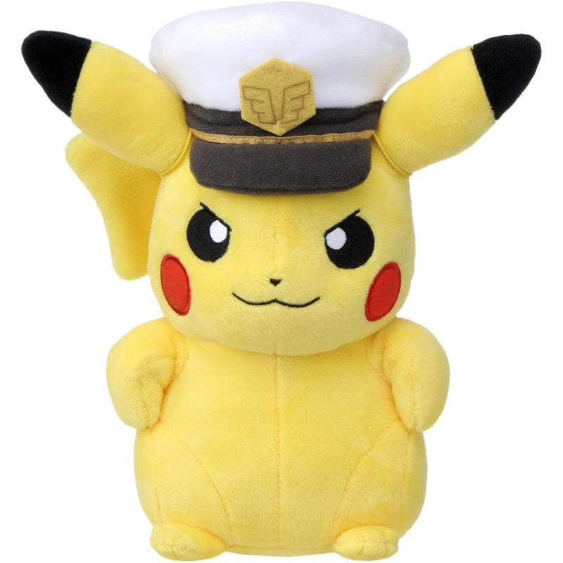 Pikachu皮卡丘｜限定Captain毛绒公仔/玩偶｜约160 x 270 x 110 mm