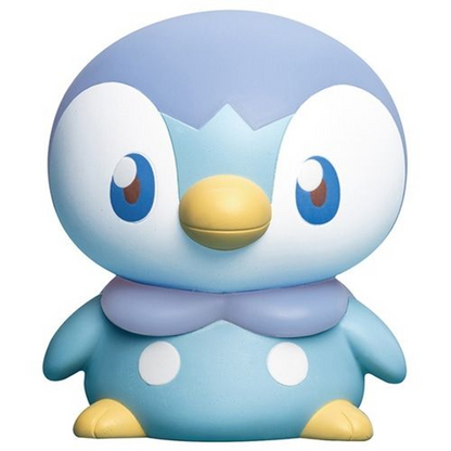 Pikachu皮卡丘｜Takara Tomy Pokemon-Pokepeace Puni Kyun Light - Piplup 宝可梦软软捏捏多段变光波加曼小夜灯｜约15 x 15 x 10cm
