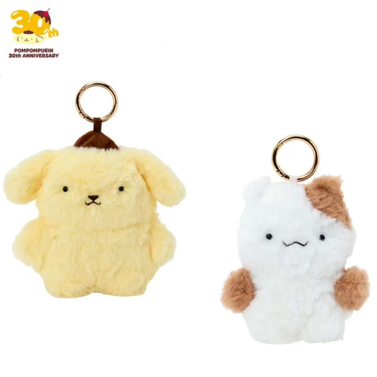 【limit 1】Sanrio｜Pompompurin 3Oth ANNIVERSARY Ano Koro no Pompompurin Mascot Holder /Plush Keychain｜12 × 9 × 13.5cm approx.