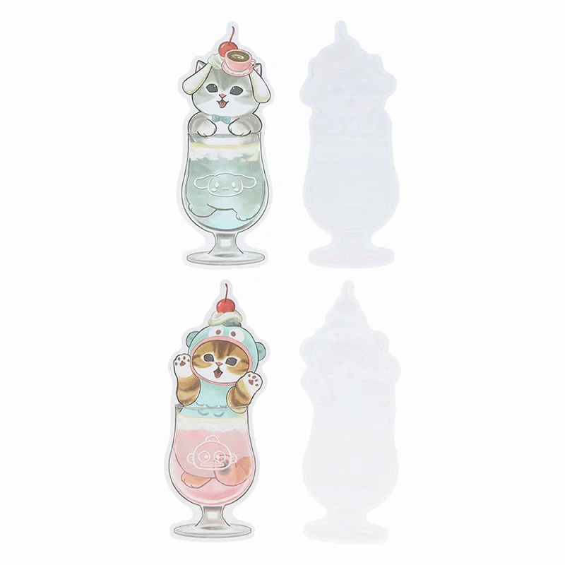 Mofusand｜Sanrio Characters Die-Cut Mini Letter Set