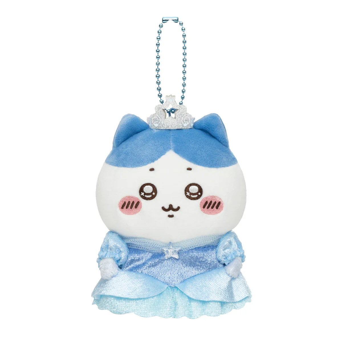 chiikawa｜Pu-Wappa Puffy Princess Mascot Holder /Plush Keychain｜120×80×60mm approx.