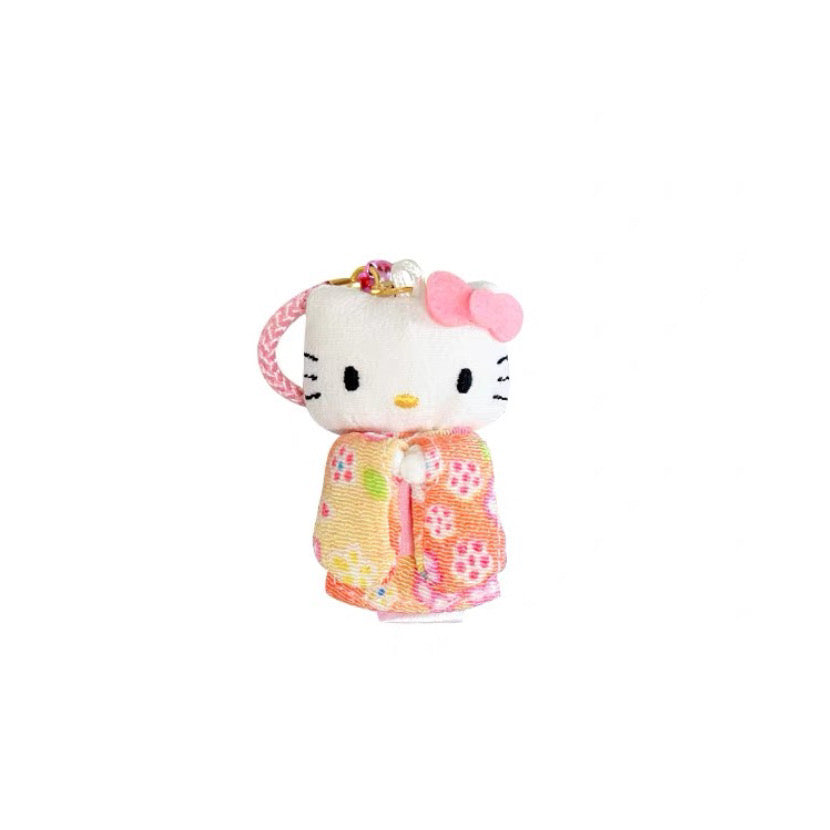 Hello kitty|Sakura Kimono mini Phone Charm /Plush Keychain