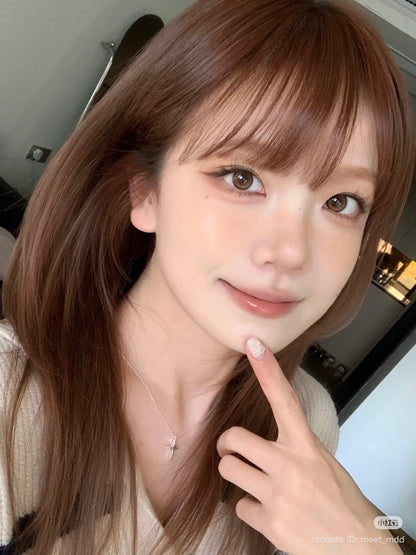 Fomomy｜1-Day color contact lens Melo Brown港岛金｜10 Pcs